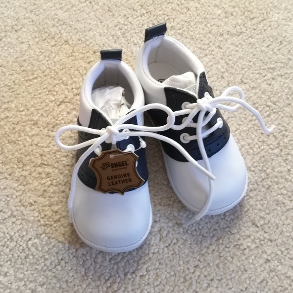 angel baby saddle shoes